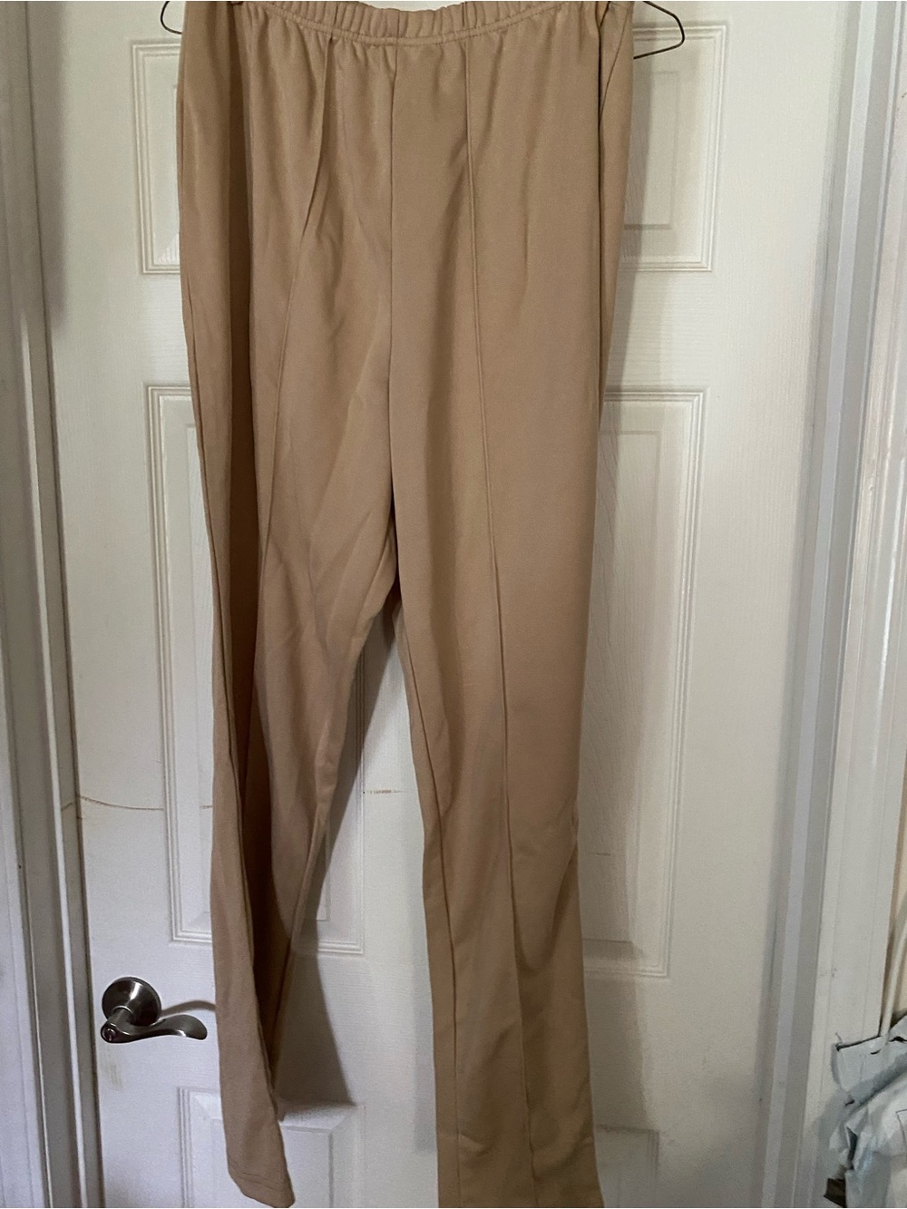 Woman Within ladies Pull-On Chinos in Khaki